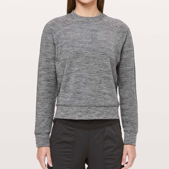 Lululemon Close Comfort Crewneck Sweatshirt - Grey